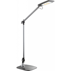 Pattaya Tischleuchte Aluminium Silbergrau, Led