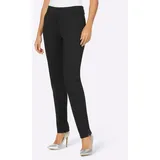 CREATION L Jerseyhose elegant Schwarz 36