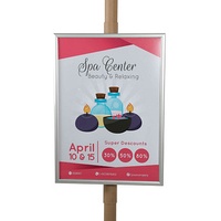 Update displays Klapprahmen silber 64,3 x 89,0 cm