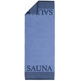 SCHIESSER Saunatuch Rom (1 St.), blau