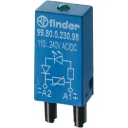 Finder LED rt + Diode 6..24VDC f.Fas. 94.82/83/84 99.80.9.024.90