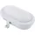 Unitec LED Ovalleuchte 12 W grau 16,5 x 11,5 cm 700 lm
