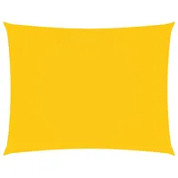 VidaXL Sonnensegel Oxford-Gewebe Rechteckig 3,5x4,5 m Gelb