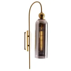 Moderne Wandleuchte Campanila - Smoky Glass