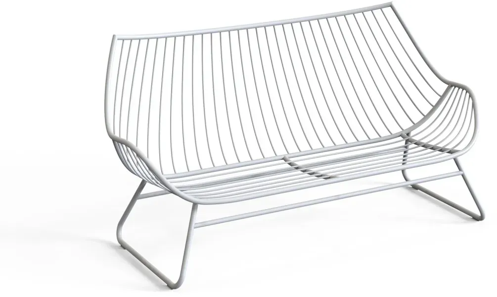 Lounge Sofa Chill - 301 - weiß wetterfest 737 - light-grey