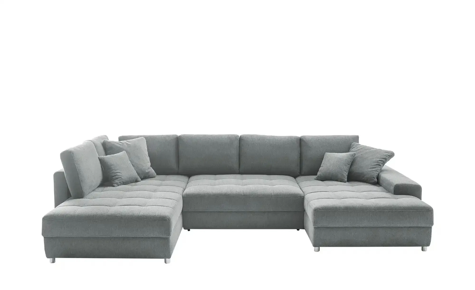 bobb Wohnlandschaft  Arissa de Luxe ¦ grau ¦ Maße (cm): B: 353 H: 84 T: 215.0