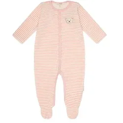 Steiff Langarmstrampler silver pink, 56