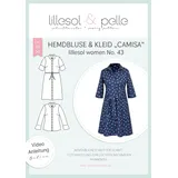 lillesol & pelle lillesol Women Papierschnittmuster No.43 Hemdbluse & Kleid Camisa.