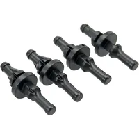 InLine Lüfter Entkopplung, für Lüfter aller Größen von 60 bis 120mm, 100er Pack