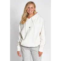 Zhrill Kapuzensweatshirt ZHILLI Herz-Print Weiß S