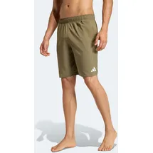 adidas Herren Badeshorts Badeshorts, 8 Zoll, Größe 3XL in Braun OLISTR/WHITE