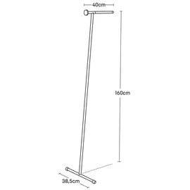 Yamazaki Garderobenständer Tower Weiß