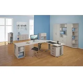 Geramöbel Flex Rollcontainer 43,8 x 80,0 x 56,5 cm lichtgrau