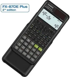 Casio FX-87DE PLUS-2 Wissenschaftlich-Technischer Schulrechner Schwarz