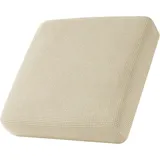 Coonoor Sofahusse Sofa Sitzkissenbezug Stretch Sitzkissenschutz Elastischer Kissenbezüge beige