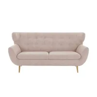 finya Sofa, 2,5-sitzig Sortland ¦ rosa/pink ¦ Maße (cm): B: 200 H: 94 T: 95