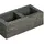Diephaus Mauerstein 45 x 22,5 x 16,5 cm Dunkelgrau
