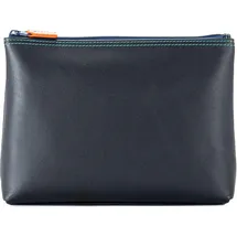 MyWalit Kosmetiktasche Leder 21 cm, Necessaire, Schwarz