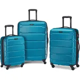 Samsonite Omni Pc Hartschale erweiterbarer Koffer, blau, 3er Set