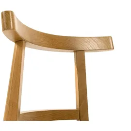 Konsimo Holzstuhl LILIO creme 2er Set