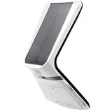 EDM Solar-Wandleuchte 3,5 W 10,5 x 13 cm inkl. Anwesenheitssensor weiß