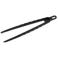 Fackelmann Steakpinzette Mehrzweckzange ergonomischer Griff Schwarz
