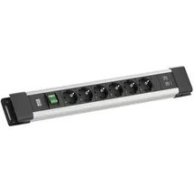 Bachmann Steckdosenleiste CONNECTUS 2 m Grau 6 St.