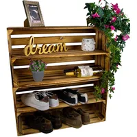 Kistenkolli Altes Land 2er Set grosse Regalkiste Tosca geflammt