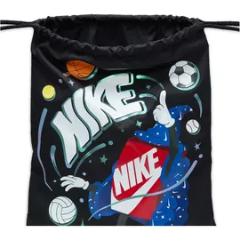 Nike Turnbeutel 12 Liter Kinder 010 black/black/white