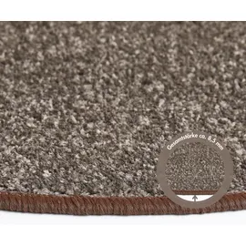 Andiamo »Casablanca, Made in Netherlands« halbrund 6,5 mm Höhe Uni Farben, selbstklebend, strapazierfähig, 15 Stück in einem Set