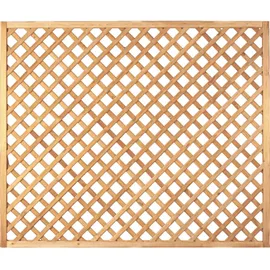 Tetzner & Jentzsch Sichtschutzelement Diagonal-Rankzaun 180 x 150 cm Grün Holz