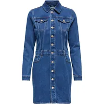 Only Jeanskleid Jeans Blau 34