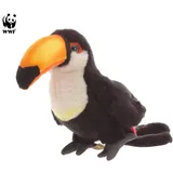 WWF Plüschtier Tukan (18cm) Kuscheltier Stofftier Vogel lebensecht