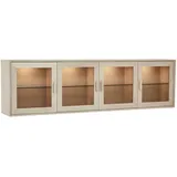 Furnhouse Vitrine 212 x 60 x 34 cm Mehrfarbig