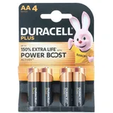 Duracell Plus Power Boost Mignon (AA)-Batterie Alkali-Mangan 1.5 V 4