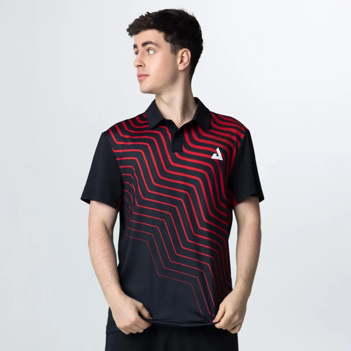 Joola Polo Waves Team 25 schwarz/rot XL - XL