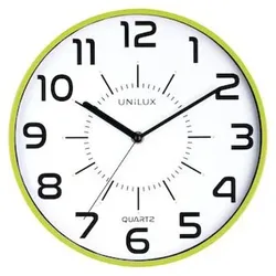 Wanduhr POP, 28cm, grün, 400094284, inkl. Batterien, schleichende Zeiger