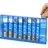 HMF 4710-05 Münzsortierer Euro Spardose 24 x 5 x 12 cm, Blau