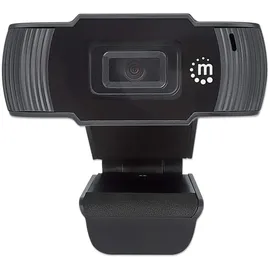 Manhattan USB-Webcam Schwarz