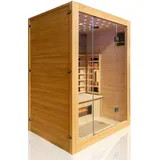 Infrarotkabine Infrarotsauna Wärmekabine Sauna 2 Personen Vollspektrum Sauna NEU
