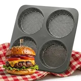 Birkmann Laib & Seele Burger Brötchenblech 28 x 28 cm