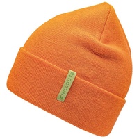 chillouts Strickmütze Monty Hat Mit breitem Umschlag orange 