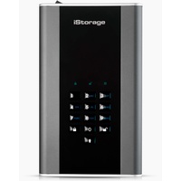 iStorage diskAshur DT2 2 TB Secure Encrypted Desktop Hard Drive FIPS Level-3 Password Protected Dust/Water Resistant. IS-DT2-256-2000-C-X