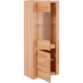 OTTO home Vitrine Burani 60 x 35 x 145 cm Beige