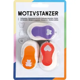 Folia Motivstanzer Ganzjahresmotive 3 Stück