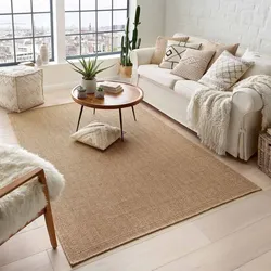 Outdoor & Indoor Teppich wetterfest Borneo Sisal-Jute-Optik naturfarben