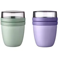 Mepal Lunchpot Ellipse Mixed nordic sage & vivid lilac 0,5 l + 0,2 l