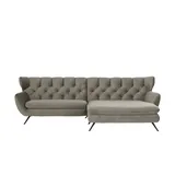 jette home Ecksofa Caldara ¦ grau ¦ Maße (cm): B: 300 H: 94 T: 175.0