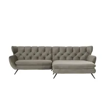 jette home Ecksofa Caldara ¦ grau ¦ Maße (cm): B: 300 H: 94 T: 175.0