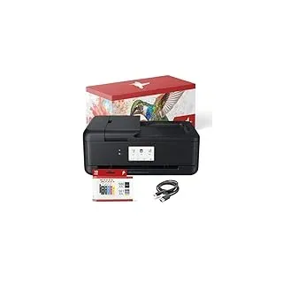 realink Bundle TS9550a Drucker (A3 mit Scanner und Kopierer) mit 10 XXL Druckerpatronen